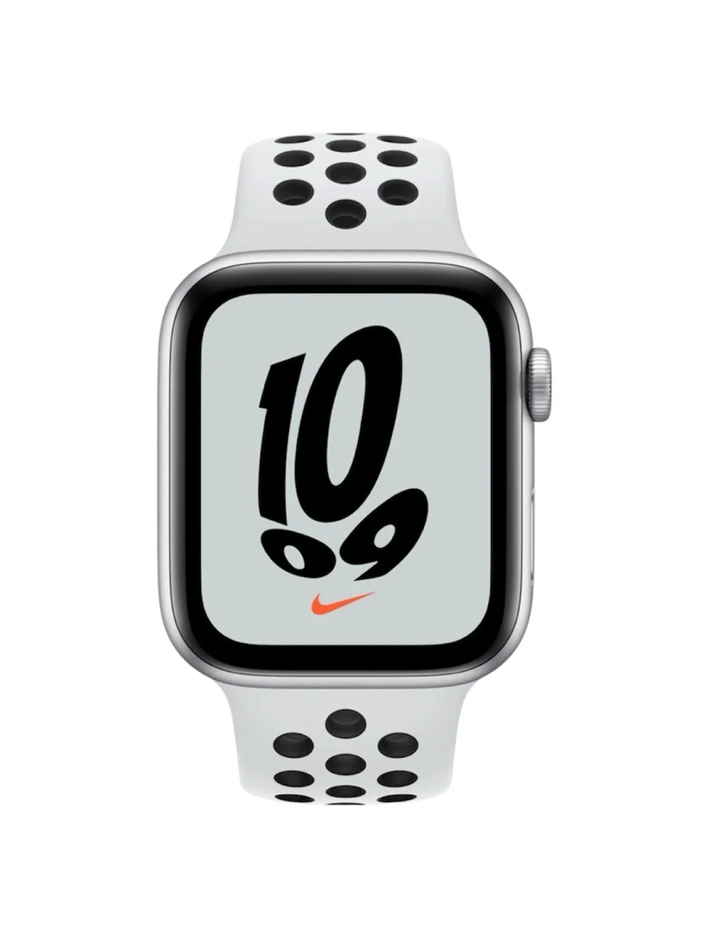 NIB Nike Sport Band for Apple Watch™ in Pure Platinum/Black - Size 40mm